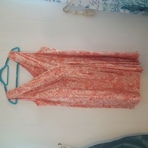 Talbots sleeveless pleated summer dress size 18W